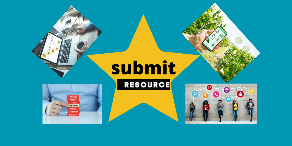Banner for resource submission