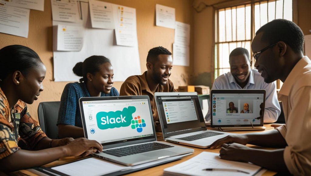 Another example of the impact of Slack on charities.