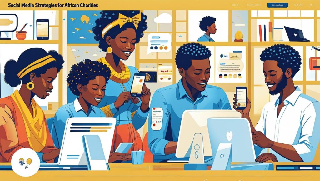 social media for African charities
