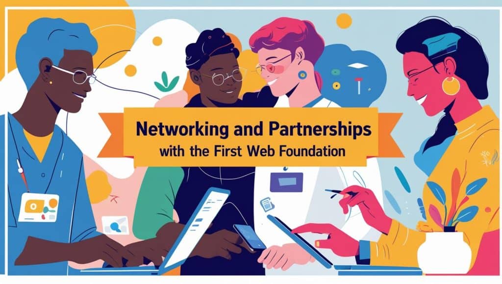 Networking and partnerships with teh First Web Foundation
